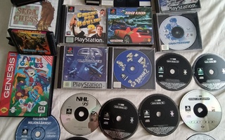Playstation pelejä yms