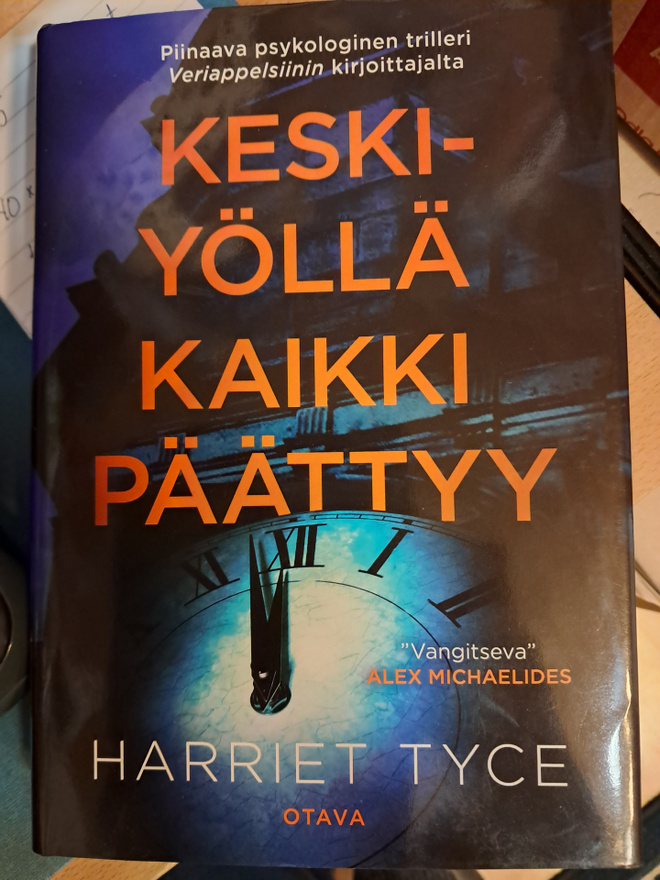 Harriet Tyce: Keskiyöllä kaikki päättyy