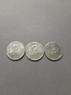 Ranska 2 Francs 1979-1981
