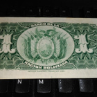 Bolivia 1 boliviano 1911-1929 P112 sn423 UNC - pikkukuva 2