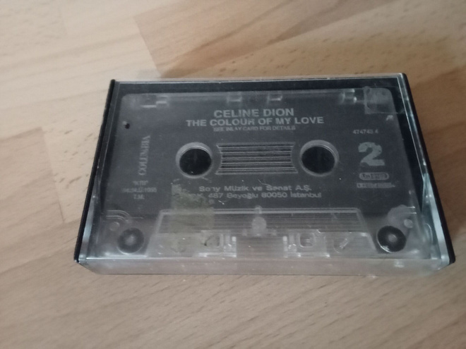 Celine Dion Colour of my love C-kasetti