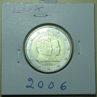 2006 Luxembourg 2€ Guillaume kulkematon - pikkukuva 1