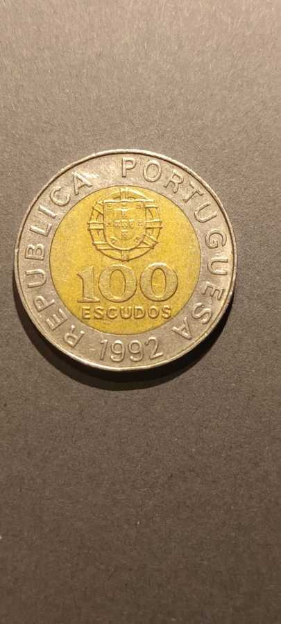 Portugal 100 Escudos, 1992