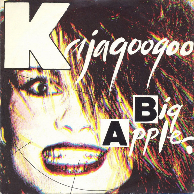 KAJAGOOGOO: Big Apple / Monochromatic (Live)  7"