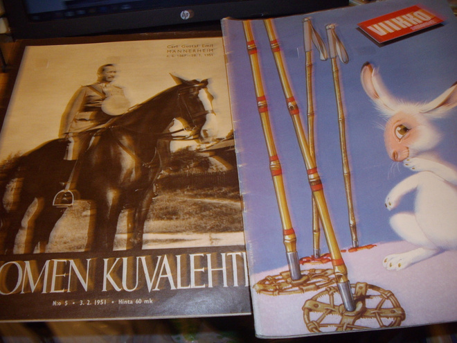 2 kpl lehtiä Mannerheim MEMORIAL julkaisuja + llite!