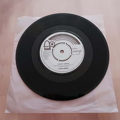 John Henry – I Won't Dance 7" orig 1974 Pop uusi mint!!!