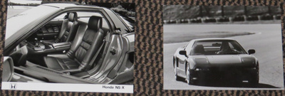 1990 Honda NS-X pressikuva - 2 kpl - KUIN UUSI