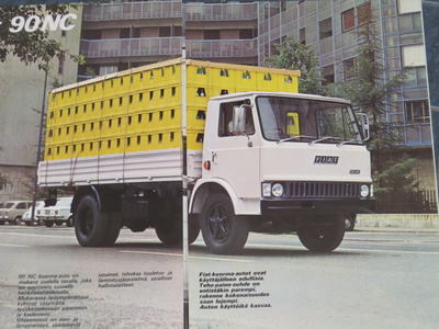 1973 Fiat 90 NC kuorma-autoesite - KUIN UUSI - 16 siv