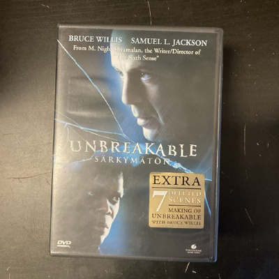 Unbreakable - särkymätön DVD