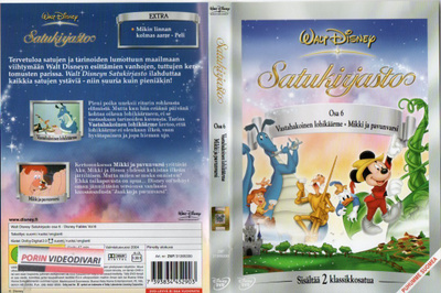 SATUKIRJASTO OSA 6 (31 848) -FI- DVD 2 satua,disney, mikki