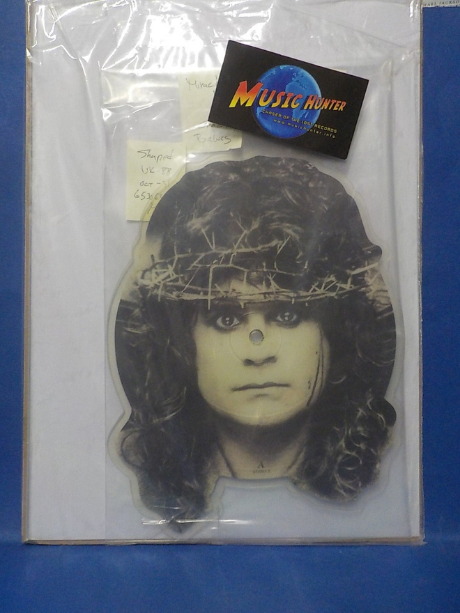 OZZY OSBOURNE - MIRACLE MAN & CRAZY BABIES M- UK -88 7"