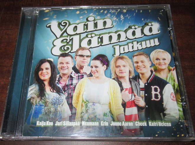 Vain elämää jatkuu cd-levy