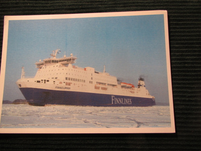 M/S Finnclipper. Laivapostikortti