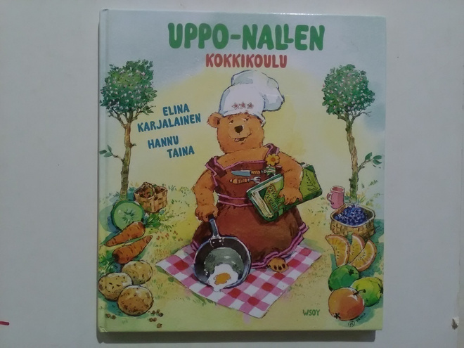 Karjalainen - Taina : Uppo-nallen kokkikoulu - WSOY 1.p 2002