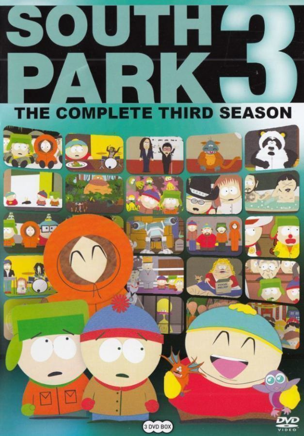 South Park: Kausi 3 (1999) 3DVD
