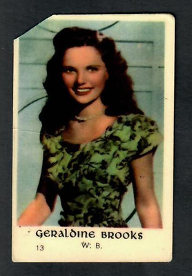 Keräilykuva - Geraldine Brooks 13 W.B.
