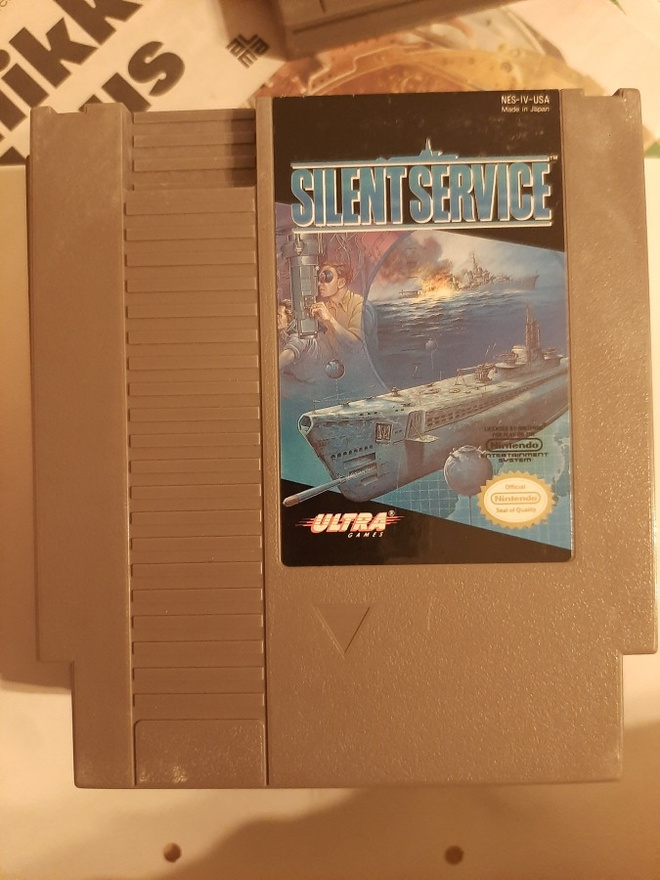 NES Silent Service USA