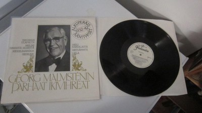 Georg Malmstén LP 1980 re 1969 Georg Malmsténin Parhaat Ikiv