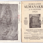Suomalainen ALMANAKKA ja kalenteri 1924 USA 1923 KATSO!! - pikkukuva 2