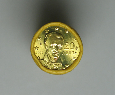 2004 Kreikka 20c rulla UNC