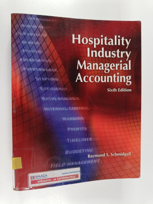 Raymond S. Schmidgall : Hospitality Industry Managerial A...