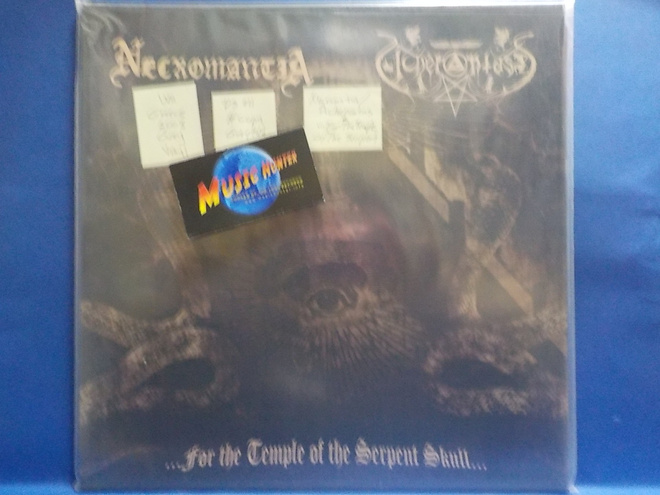 NECROMATIA/ACHERONTAS - FOR THE TEMPLE... LP