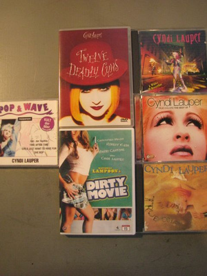 CYNDI LAUPER ( cd:t & dvd:t )