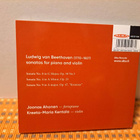 Beethoven:Sonatas for piano & violin-J.Ahonen,K-M Kentala CD - pikkukuva 2