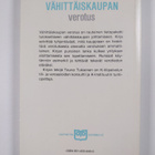 Tauno Tukiainen : Vähittäiskaupan verotus - pikkukuva 2
