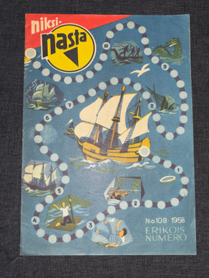 Niksi-Nasta 10B/1958 erikoisnumero upea keräilykappale