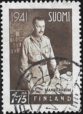 1941 Mannerheim 1:75 mk leimattu LaPe 249 W I 19 mm