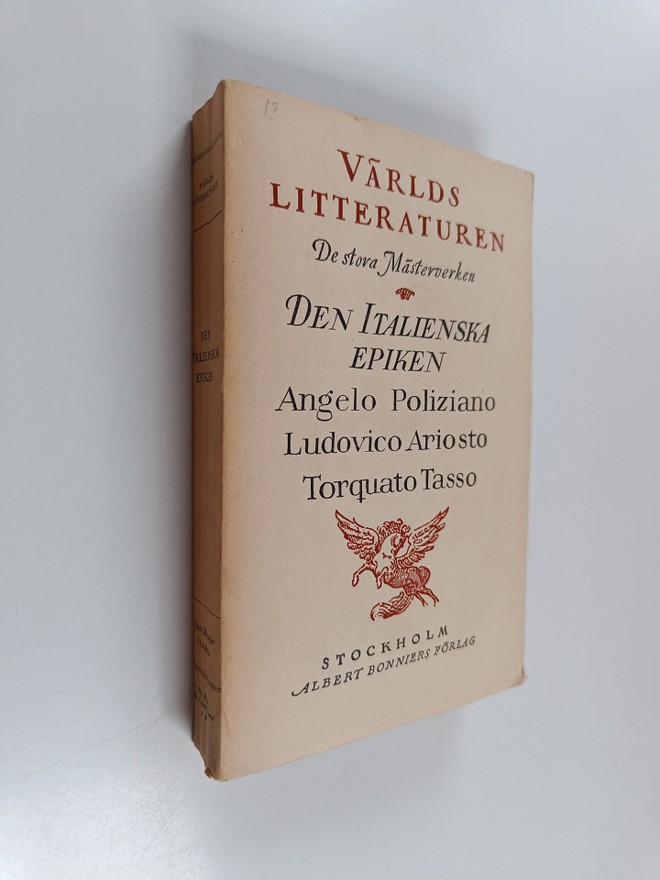 Torquato Tasso : Den italienska epiken