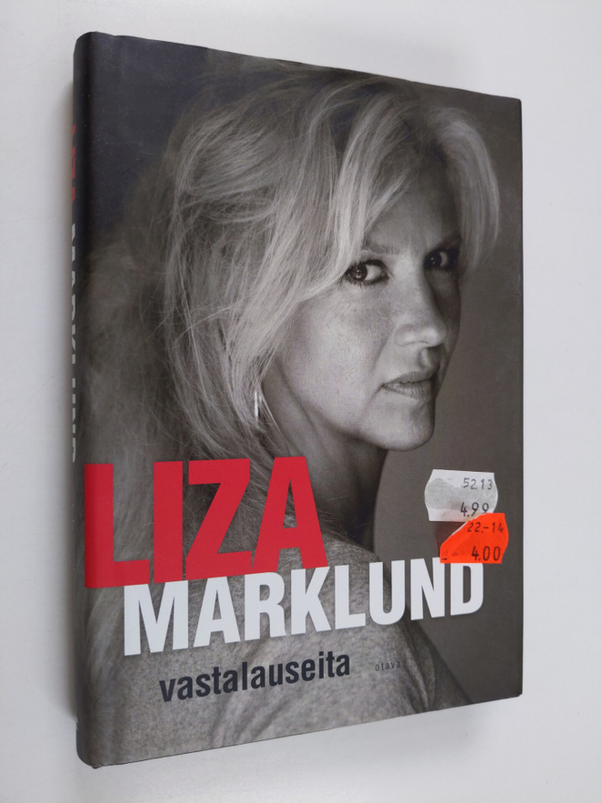 Liza Marklund : Vastalauseita : kirjoituksia 1985-2010