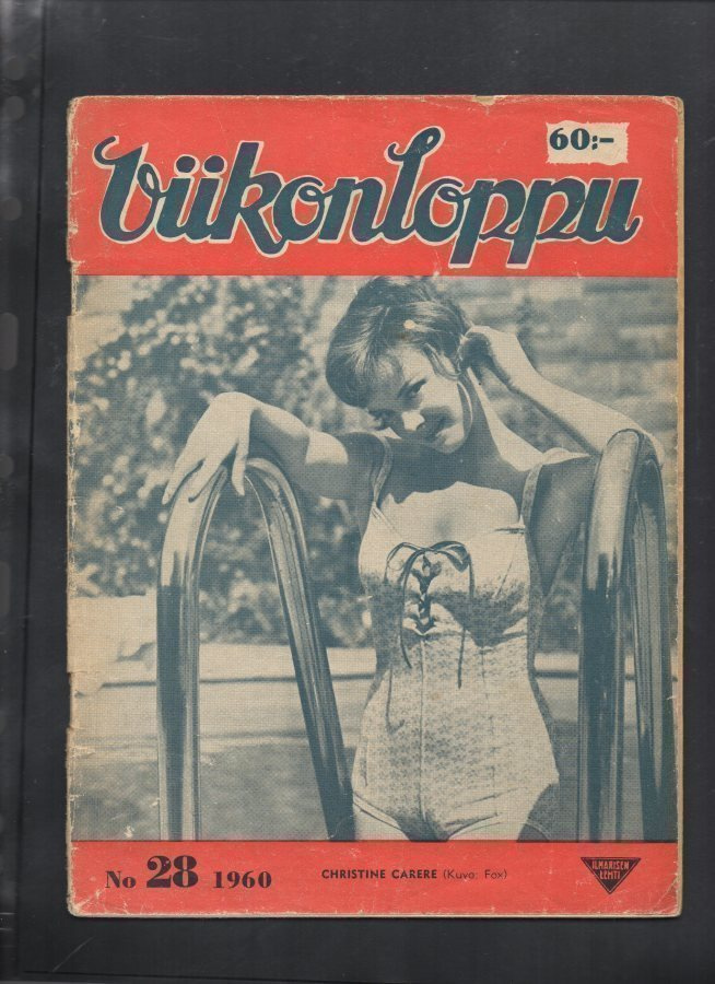 Viikonloppu n:o 28 1960     Elin ilotalossa.
