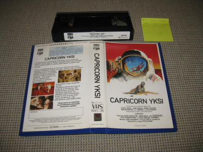 Capricorn Yksi-VHS (FIx, R-Video / CBS/FOX, 1977)