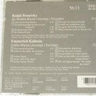 Ralph Benatzky • Emmerich Kalman CD - pikkukuva 3