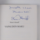 Henri Aleneff : Vapauden maku (tekijän omiste, signeerattu) - pikkukuva 3