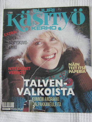 Suuri Käsityö kerho lehti 1/90