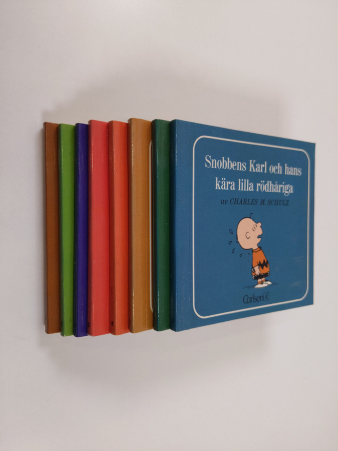 Charles M. Schultz : De små Snobben-böckerna 1-8 : Snobbe...