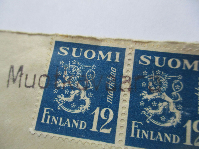 1948 Muotkavaara rivil + R Muonio kuorella
