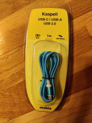 Kaapeli usb-c usb-a