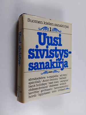 Annukka (toim.) Aikio : Suomen kielen sanakirjat 1 : Uusi...
