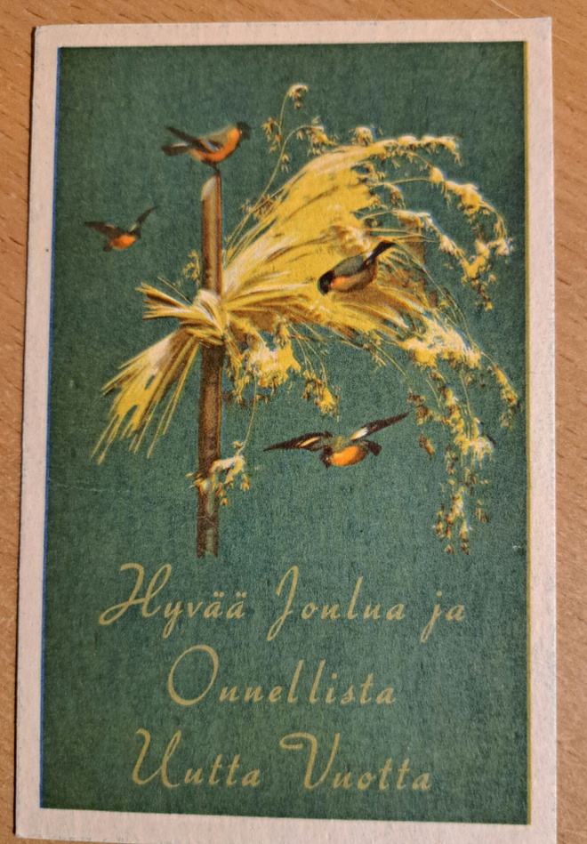 Martta Wendelin,  Hy 409  R1, kulkenut käsipostissa