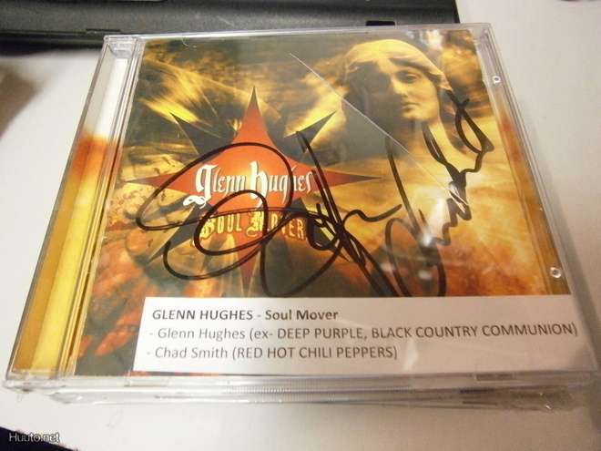 GLENN HUGHES - SOUL MOVER CD KAHDELLA NIMMARILLA