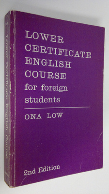 Ona Low : Lower certificate english course for foreign st...