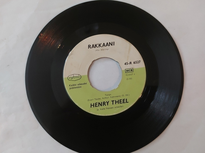 HENRY THEEL - RAKKAANI 7 " Vinyyli Sinkku