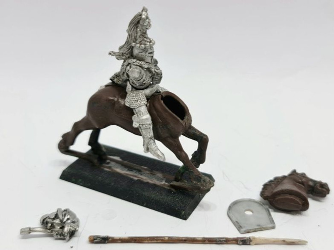 WHFB - Men at Arms Mounted Knight [B21]