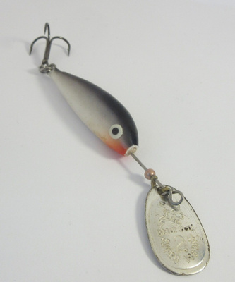 Blue fox minnow spinner