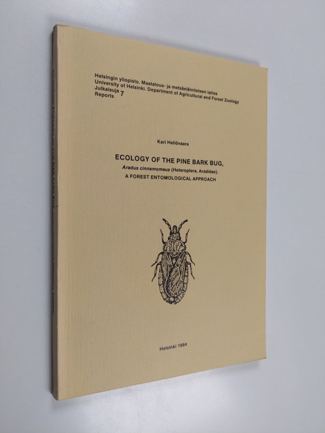 Kari Heliövaara : Ecology of the Pine Bark Bug - Aradus C...