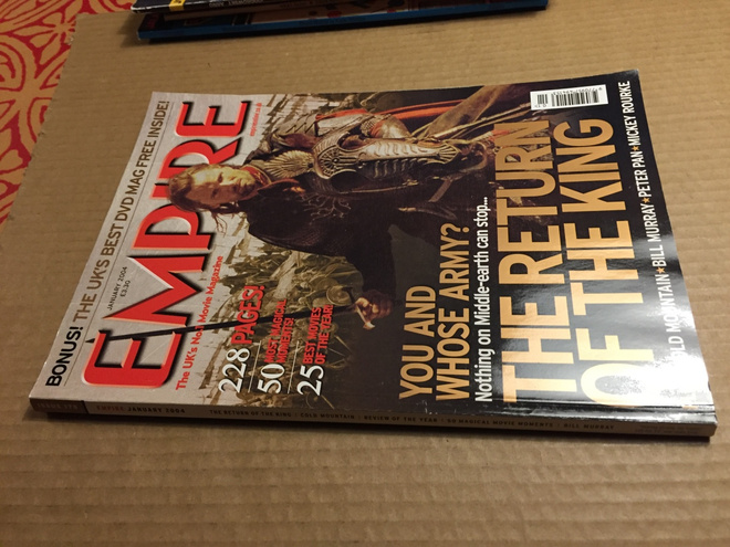 EMPIRE MAGAZINE 1/2004 HYVÄ